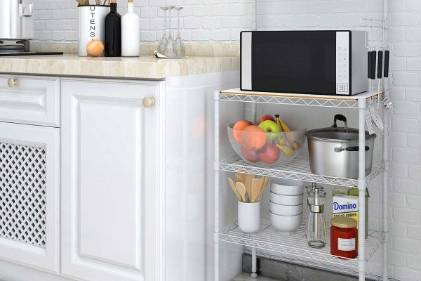 Need A Kitchen Microwave Stand With Storage? – 3 Popular Models Rated